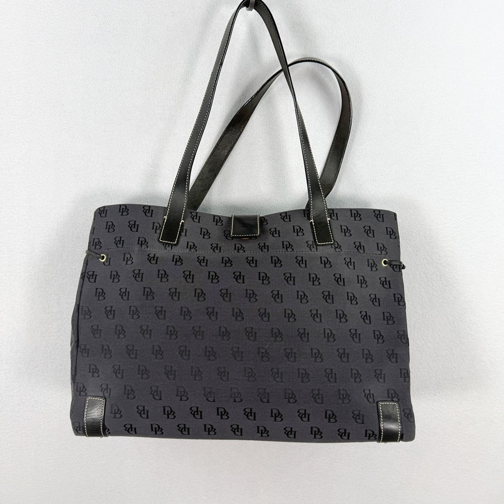 Dooney & Bourke Traveler Tote Bag Signature Monogram Black